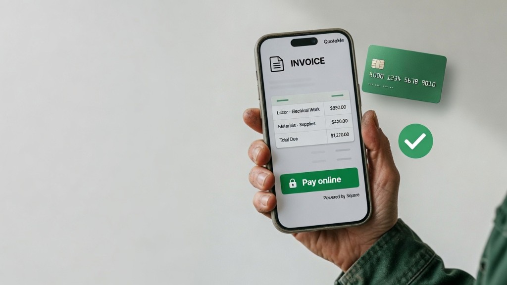 Get Paid the Moment the Job's Done: Online Invoice Payments with Square